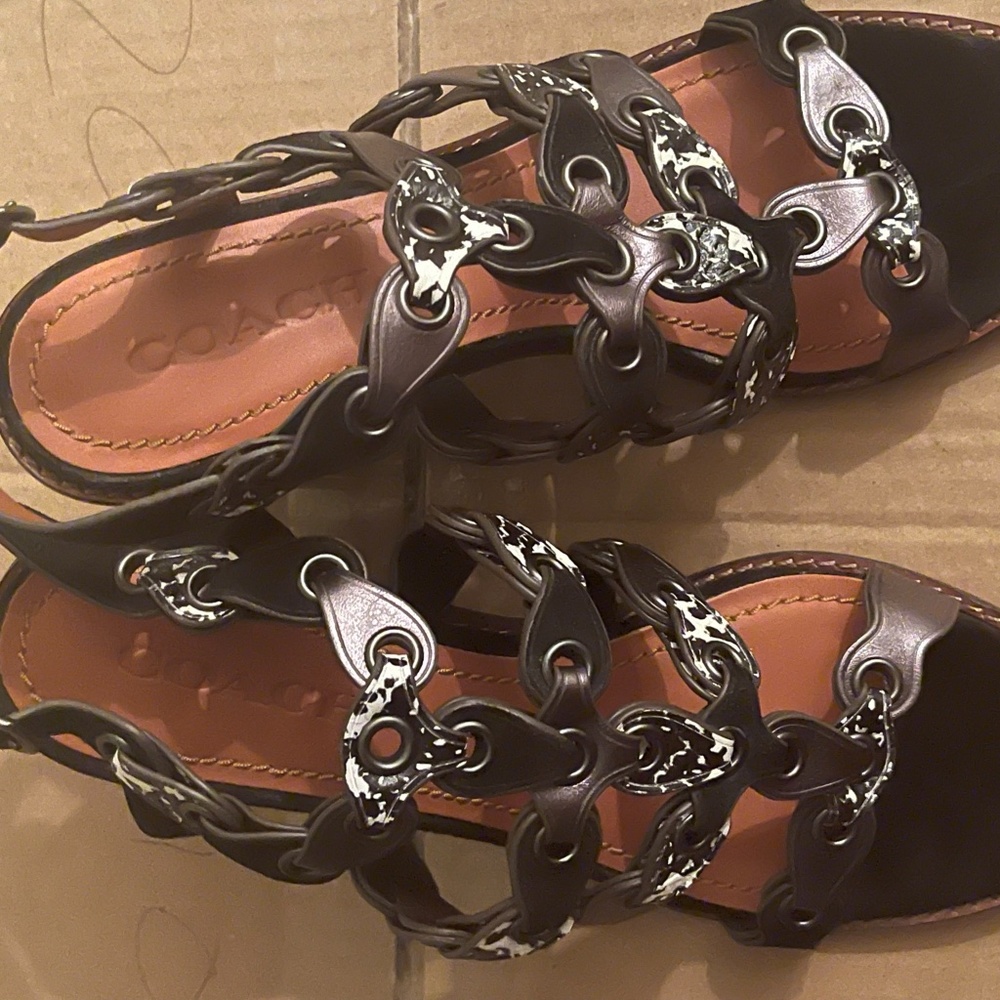 Coach sandals